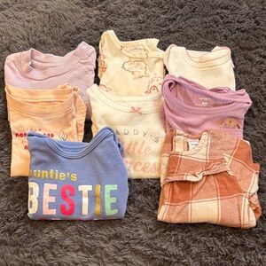 Carter's Colorful Baby Onesie Collection